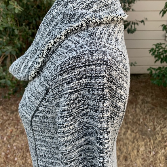 Robbie Bee Petite Black / White Cowl Neck Dress S - Picture 5 of 15